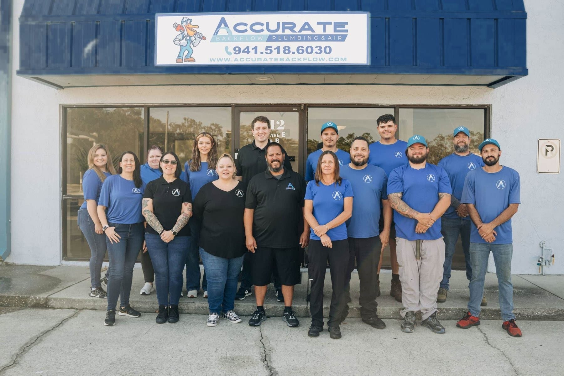 The Accurate Backflow & Plumbing team
