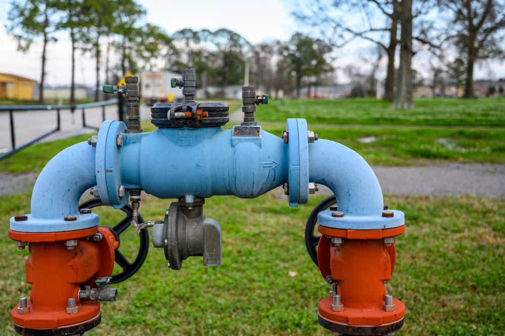 Backflow preventer system